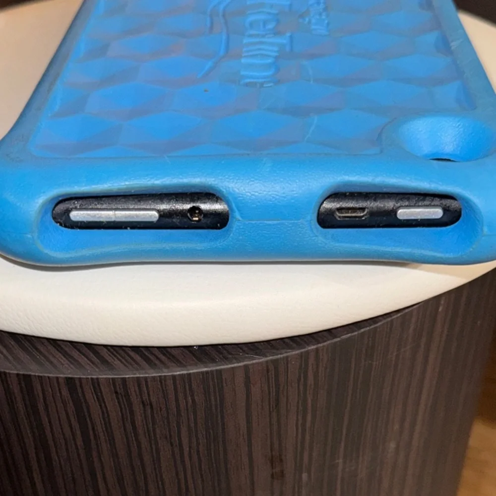 Amazon Tablet with Blue Protective Case
